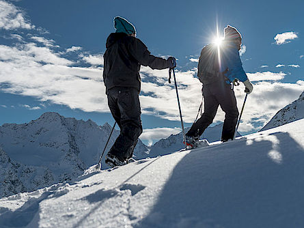 Schneeschuhwandern in Obergurgl